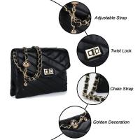 Mochila de Lujo Leten Diseño Retro Sólido de Color Cuero PU para Mujer Bolso Hobo Casual - details 4