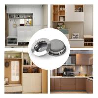 Tiradores redondos para puerta corredera, pomos de acero inoxidable ocultos para cocina, novedad - details 5