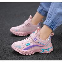Zapatos deportivos de marca para niños, cómodos zapatos para correr al aire libre, zapatillas impermeables para niñas, Tenis Infantiles, zapatos antideslizantes rosas para niños - details 14