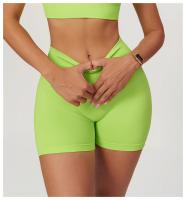 Pantalones de Yoga sin Costuras de Cintura Alta Secado Rápido para Verano - details 29