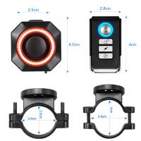 Luz de Alarma para Motocicleta Anchtek con Sensor de Frenos Automáticos Carga USB Control Remoto Inteligente para Bicicleta Antirrobo - details 11