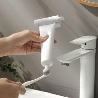 Exprimidor de pasta de dientes de succión magnética, dispensador de pasta de dientes creativo montado en la pared, práctico estante de baño - details 0