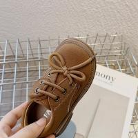 Zapatos de cuero para niñas, de estilo británico calzado de moda, fondo suave, antideslizante, versátil, Chic, Otoño, 2024 - details 5
