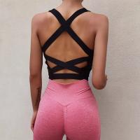 Top deportivo sin costuras Ideal para Yoga y Fitness Ropa interior para correr Bralette para mujer - details 1