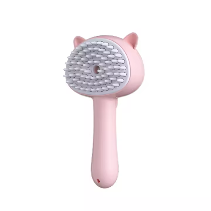 Peine Eléctrico para Mascotas USB Cepillo de Vapor para Gato Peine Desenredador de Pelo - 1