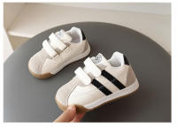 Zapatos para bebés y niños en tres colores, zapatillas deportivas de ocio con costuras, antideslizantes y de suela suave. - details 11