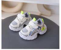Malla de los niños empalme zapatillas de deporte otoño niños guapo moda papá zapatos niñas medio niños zapatos casuales. - details 11
