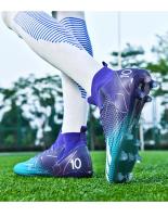Zapatos de fútbol para hombre, botines de fútbol con picos largos, zapatos deportivos de interior, botas de fútbol profesionales Unisex - details 1