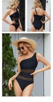 Traje de baño estampado de una pieza para mujer, traje de baño femenino, ropa de playa, bikini 2024 - details 8