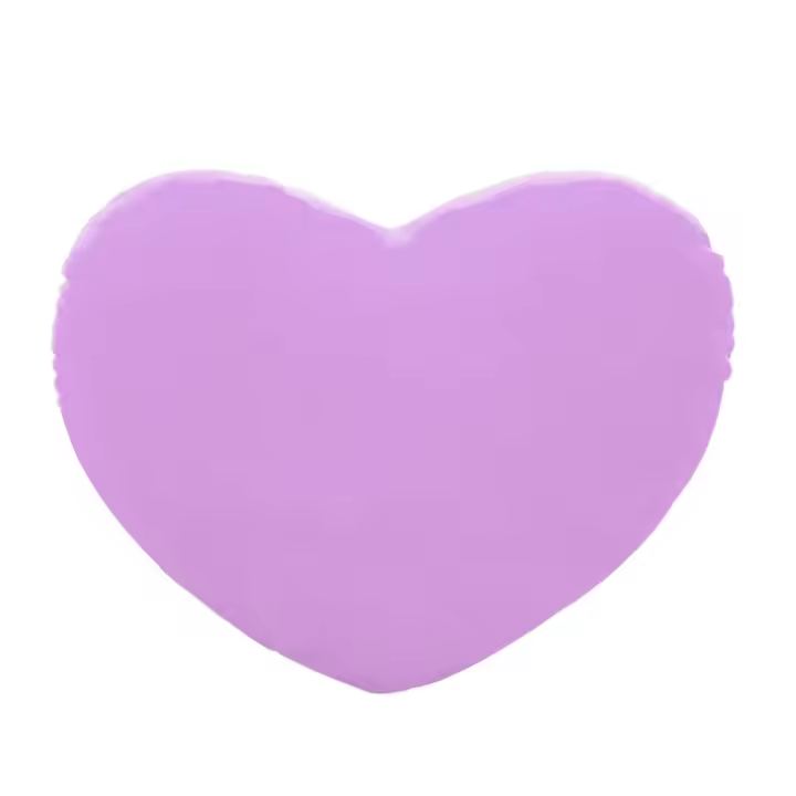Regalo en forma de corazón, cómodo, multiusos, colorido, cojín, almohada de juguete de felpa - 1