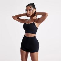 Sujetador deportivo de color liso con forma de Y para mujer, top suave y ajustado, entrenamiento integral, trotar, gimnasio, yoga, ropa interior con almohadilla para el pecho - details 7