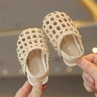 Sandalias de bebé niña 1 2-3 años zapatos de bebé de verano niño princesa hueco transpirable antideslizante suela suave zapatos de niño - details 5