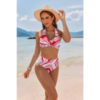 2025 nuevo bañador estampado de moda mujer bikini vacaciones playa bañador térmico - details 14