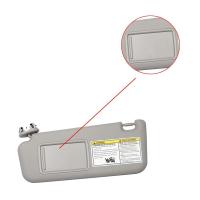 Parasol delantero para coche, protector solar izquierdo y derecho con espejo de maquillaje, adecuado para Toyota RAV4 2006 2007 2008 2009 2010 2011 2012 - details 6