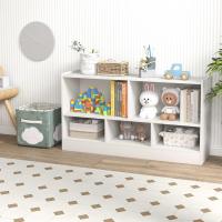 Libro de Madera de Gran Capacidad con 5 Compartimentos Mueble de Dormitorio Salón Guardería - details 2