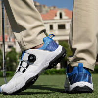 Zapatos de golf zapatos para hombres y mujeres perilla automática corbata material alto antideslizante - details 15