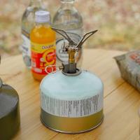 Mini quemador portátil para acampar, estufa de gas para exteriores, suministros de cocina para picnic y senderismo - details 2