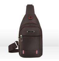 Bolso de hombro de gran capacidad para hombre, bolsa cruzada de pecho, Oxford, informal, para viajes al aire libre, multifunción - details 12