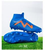 Nuevos zapatos de fútbol con picos rotos, zapatillas artificiales para correr, entrenamiento de hierba, juegos profesionales - details 24