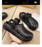 Zapatos Unisex de EVA con Agujeros, Pantuflas de Suela Gruesa Elevada, Pantuflas Casuales Simples para Exteriores - details 2