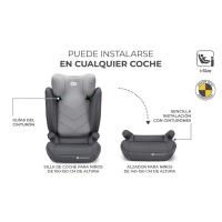 Silla de coche, i-Size, para bebé, Grupo 2/3 100-150 cm, de 3,5 a 12 años, de 15 a 36 kg, ligera