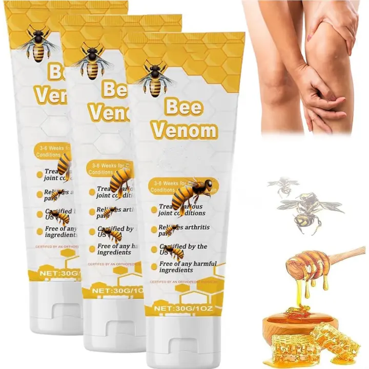 Gel Omaky, crema de veneno de abeja, crema de abeja de miel Natural, crema para articulaciones de Gel profesional, calmante para el cuello, la cintura y la espalda - 1