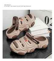 Agujero zapatos de los hombres 2025 nuevo verano casual luz de conducción de dos usos pisando la sensación de mierda bolsa de vadear al aire libre de los hombres zapatillas de cabeza zapatos casuales - details 0