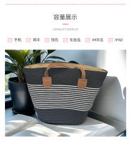 Bolso de paja para mujer, nuevo bolso de hombro de gran capacidad para vacaciones al aire libre en la playa junto al mar - details 4