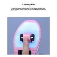 Zapatos de Patinaje Multifuncionales para Niños Versión Popping en Negro y Rojo Deportes y Moda - details 14