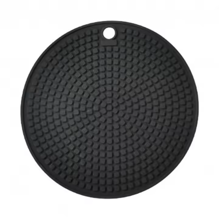 Tapete de mesa multiusos, accesorios de cocina, soporte resistente al calor, esteras, almohadillas calientes, salvamanteles, olla, tapete protector redondo - 1