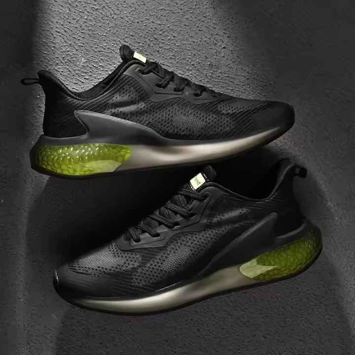 Zapatos con amortiguación, zapatillas de carreras para hombre, zapatillas informales para hombre, Tenis de lujo, zapatillas de carreras, zapatillas transpirables de moda 2025, 46 - 1