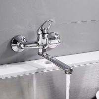 Grifo de Cocina de Mano Única Mezclador de Agua Caliente y Fría Rotación de Lavabo Grifo de Piscina - details 1