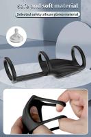 Vibrador Bluetooth para pene, anillo vibrador controlado por aplicación, juguete sexual masculino para adultos, pareja, agente retardante de eyaculación, punto G - details 12