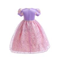 Vestido de fiesta de cumpleaños de princesa púrpura para niñas pequeñas, disfraz de Halloween, Pascua, carvinal, vestido de fiesta de vacaciones para niñas - details 27