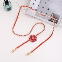 Cadena de teléfono cruzada antipérdida, funda de teléfono de cuero Diagonal, correas largas de Metal para colgar en el cuello, accesorios para teléfono - details 2