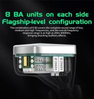 Original KZ AS16 Pro In Ear Earphones 16BA Balanced Armature HIFI Bass Monitor Headphones Noise Cancelling Earbuds Sport Headset - details 2