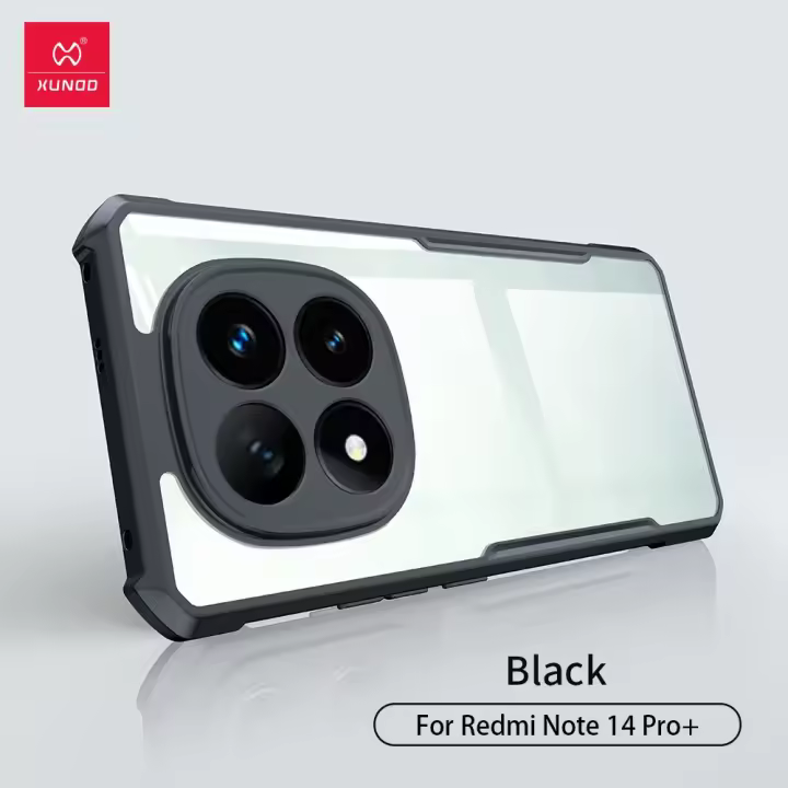 Funda de Teléfono Xundd para Xiaomi Redmi Note 14 Pro A Prueba de Golpes, Protectora y Elegante Transparente - 1