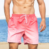 Traje de Baño de Secado Rápido y Impermeable para Hombres Pantalones Cortos de Playa de Verano con Zarpate Largo - details 10