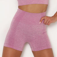 Pantalones cortos de yoga para mujer, pantalones cortos de gimnasio, entrenamiento, levantamiento de glúteos, Fiess, para correr - details 2