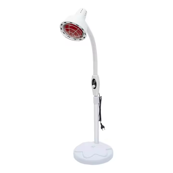 Lámpara de Terapia Infrarroja de 275W Altura Ajustable Acabado Lacado Iluminación para Alivio del Dolor y Fisioterapia - 1