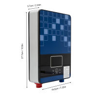 Calentador de agua portátil de 6500 W con grifo LED, digital, sin depósito, para baño o cocina - details 1