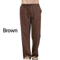 Spring Men's Linen Wide Leg Pants Oversized Sports Street Casual Yoga Pants Sweatpants Men's - details 7
