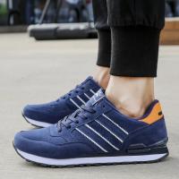 Zapatillas Deportivas Transpirables para Hombre Zapatos Planos Informales de Cuero para Caminar - details 9