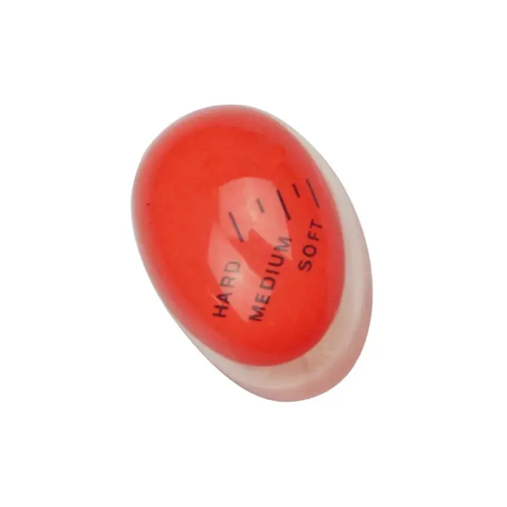 Temporizador de Huevos Walfos de Grado Alimenticio Herramienta de Cocina para Huevos Perfectos Cambio de Color Ideal para Cocina Helper de Cocina Material de Plástico Hecho en China - 1