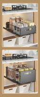 Organizador de Cocina con Estante de Almacenamiento Deslizable 1/2Pcs Tipo Cajón para Especias y Condimentos - details 4