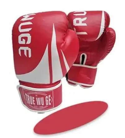 Oferta especial, guantes Size6-16 Bo para hombres y mujeres, PU Muay Thai Taekwondo, lucha libre, entrenamiento MMA, adultos, niños, equipo de práctica - 1