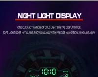 Reloj Deportivo para Hombres SMAEL con Movimiento de Cuarzo y Digital Resistente al Agua Correa de Silicona Luz LED Multifunción Chrono Fecha - details 4