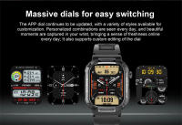2025 nuevo reloj inteligente militar para hombres impermeable al aire libre rastreador de actividad/deporte Monitor de salud 2,10 "BT llamada Smartwatch - details 15