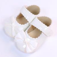 Zapatos planos transpirables con lazo elegante para bebé y niña pequeña, primer par de zapatos delanteros, moda Mary Jane - details 4