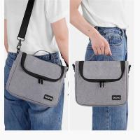 Bolsa para lentes, bolsas impermeables para cámaras, bolsa de almacenamiento de hombro, bolsas para cámaras Dslr negras, bolsas para cámaras digitales grises para cámara SLR - details 9